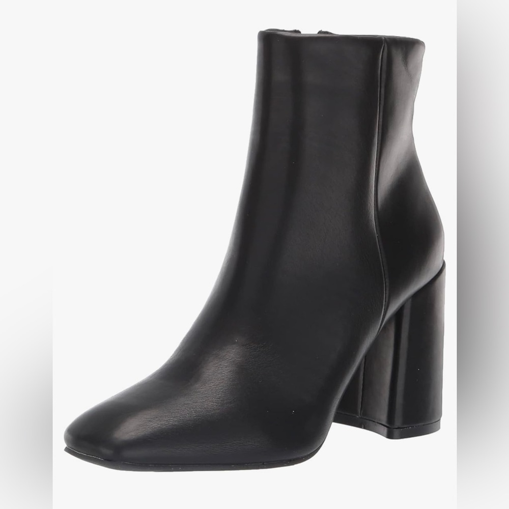 Madden Girl Sleek Black Booties